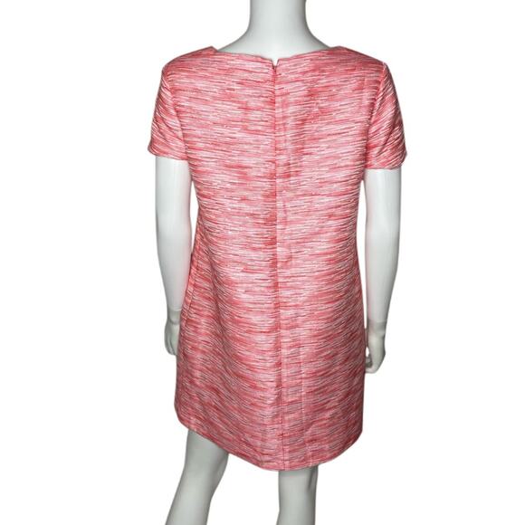 CeCe by Cynthia Steffe Women's Pink Desert Rose Katye Jacquard Shift Dress sz 8 - Picture 5 of 5
